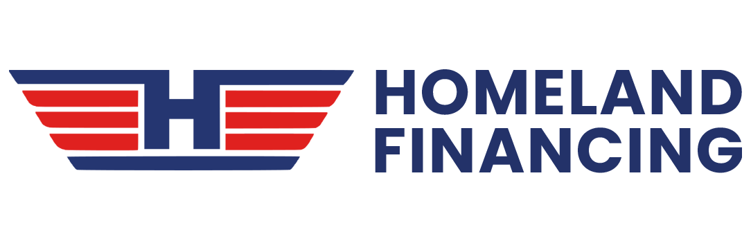 HOMELAND FINANCING Logo